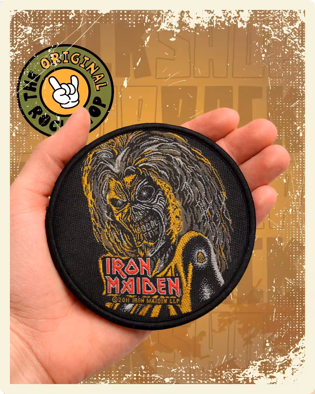 Rockshop, Rock Shop, Rock Shop Guatemala, Rockshop Guatemala, The Original Rockshop, The Original Rock Shop, Parches, Iron Maiden