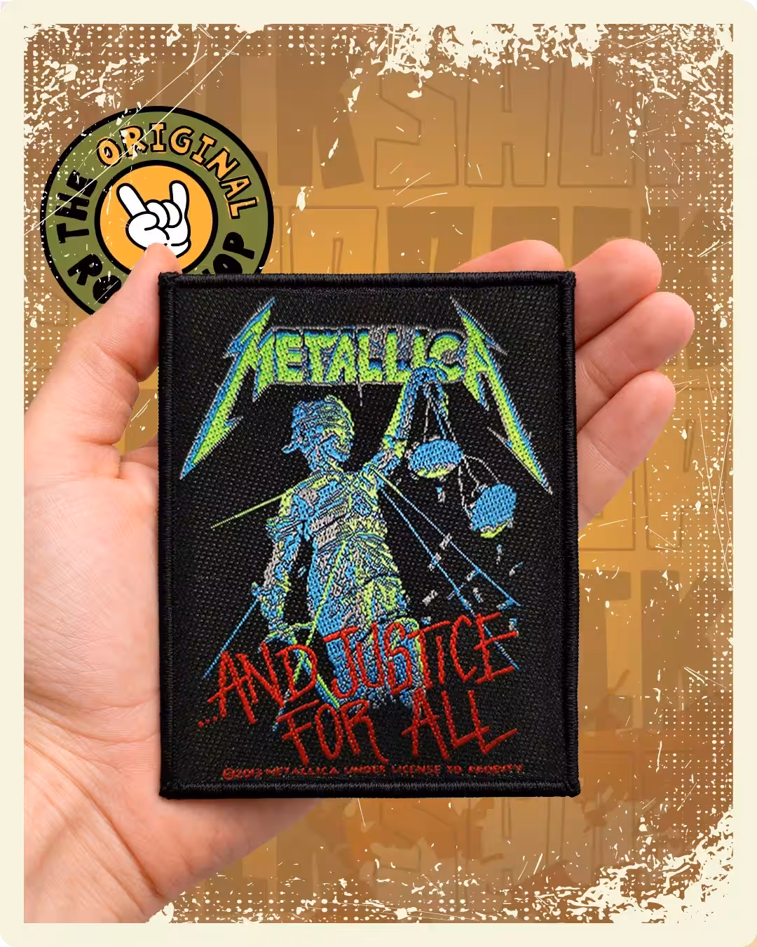 Rockshop, Rock Shop, Rock Shop Guatemala, Rockshop Guatemala, The Original Rockshop, The Original Rock Shop, Parches, Metallica