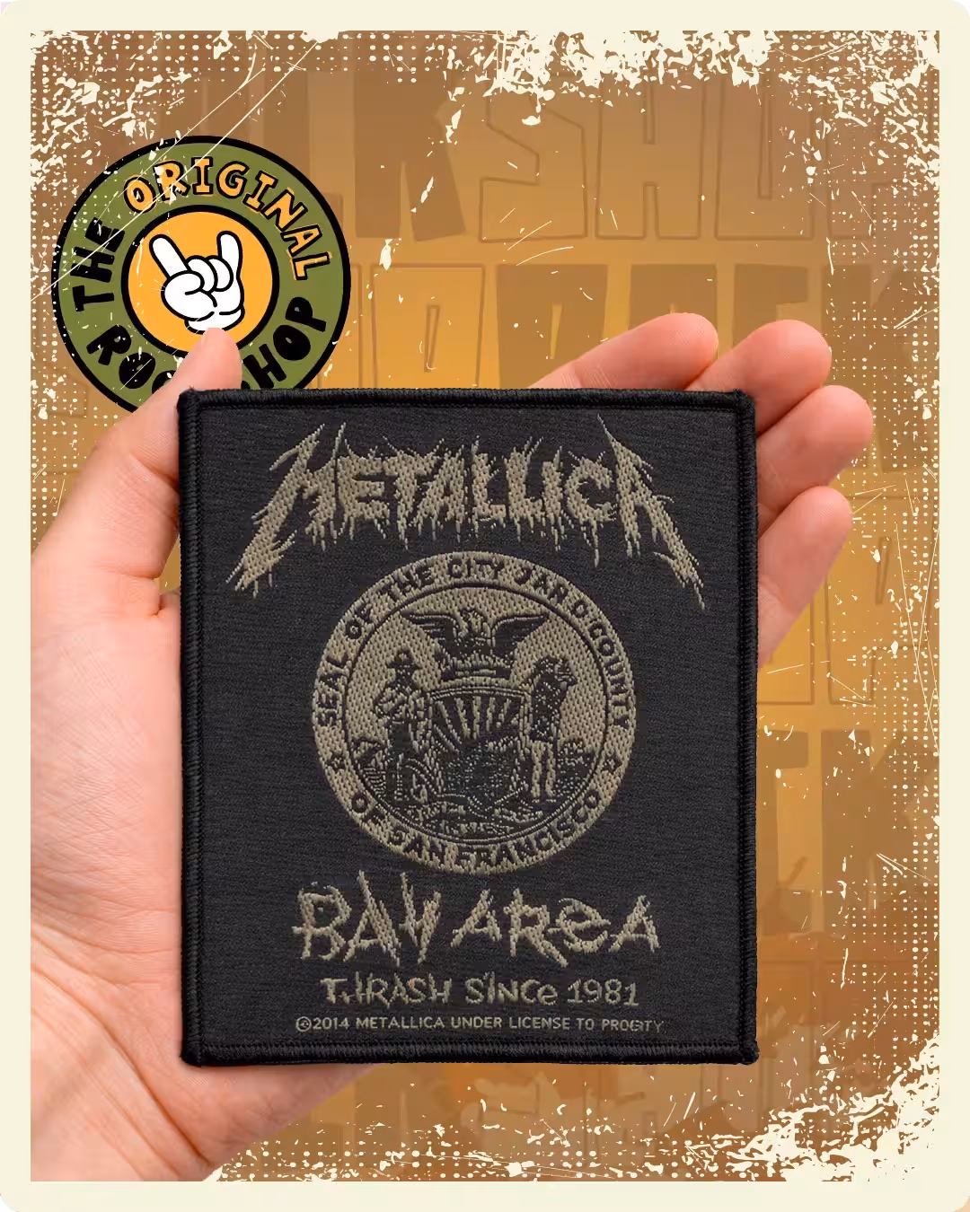 Rockshop, Rock Shop, Rock Shop Guatemala, Rockshop Guatemala, The Original Rockshop, The Original Rock Shop, Parches, Metallica