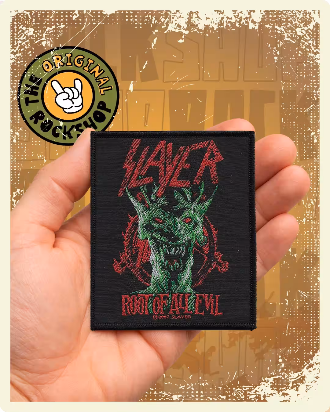 Rockshop, Rock Shop, Rock Shop Guatemala, Rockshop Guatemala, The Original Rockshop, The Original Rock Shop, Parches, Slayer