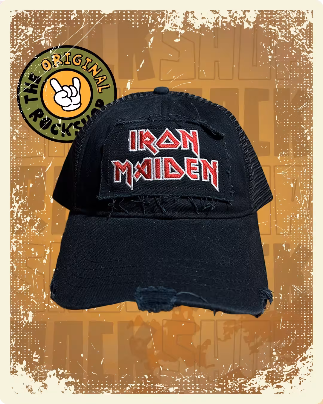 Rockshop, Rock Shop, Rock Shop Guatemala, Rockshop Guatemala, The Original Rockshop, The Original Rock Shop, Gorras, Iron Maiden
