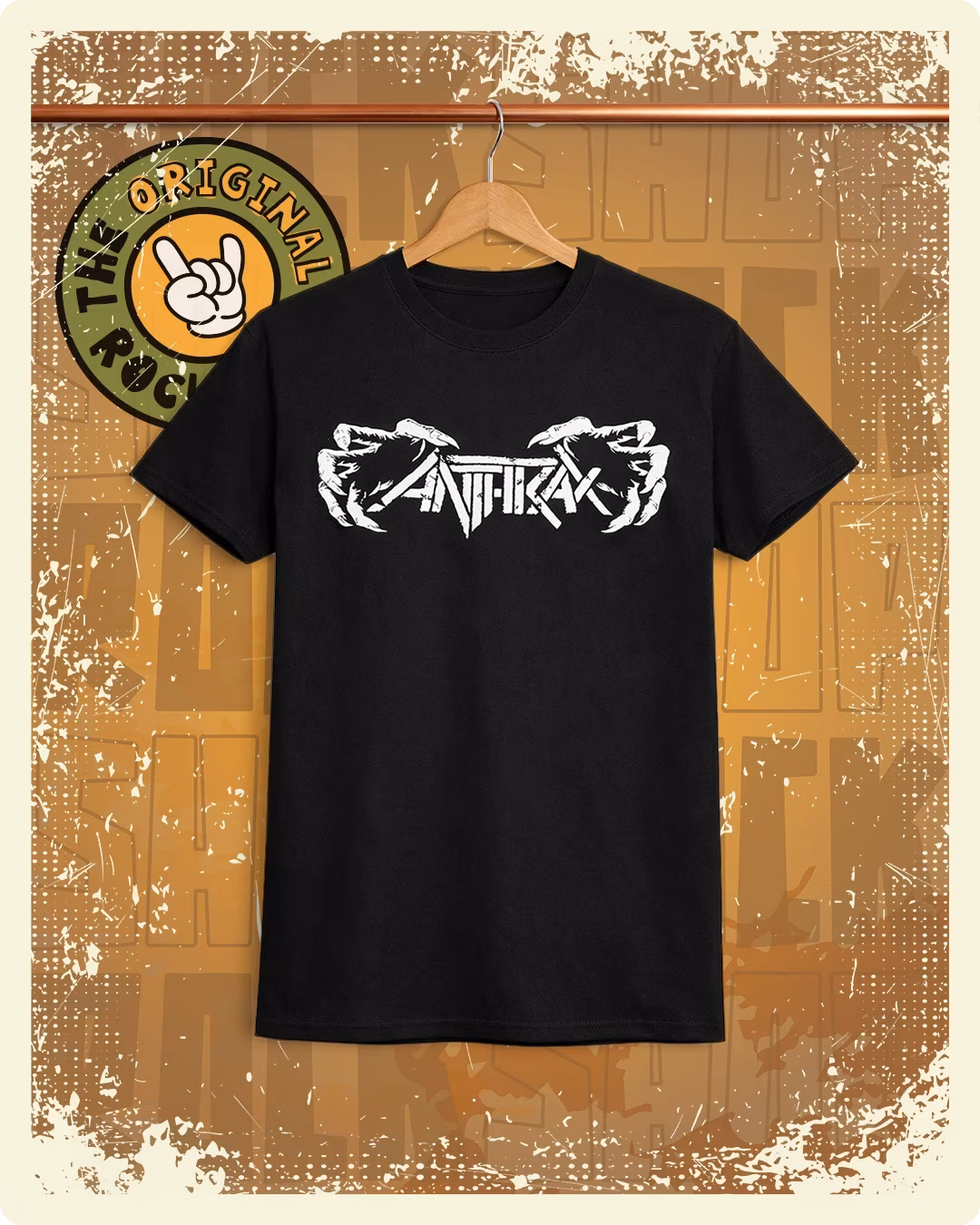 Rockshop, Rock Shop, Rock Shop Guatemala, Rockshop Guatemala, The Original Rockshop, The Original Rock Shop, Playeras, Camisetas, Anthrax