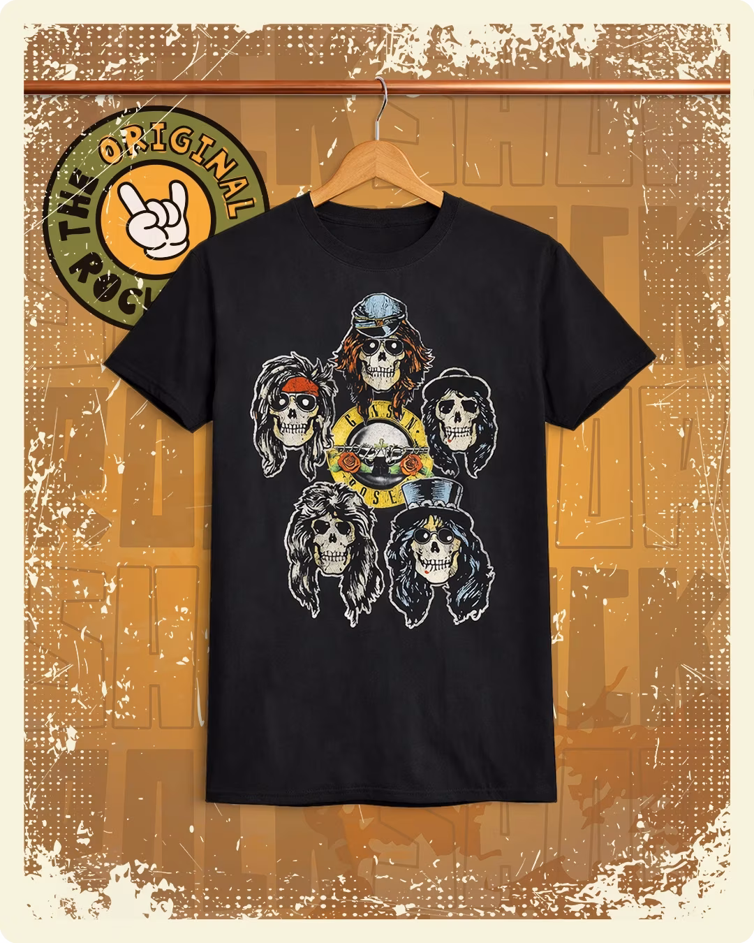 Rockshop, Rock Shop, Rock Shop Guatemala, Rockshop Guatemala, The Original Rockshop, The Original Rock Shop, Playeras, Camisetas, Guns N' Roses