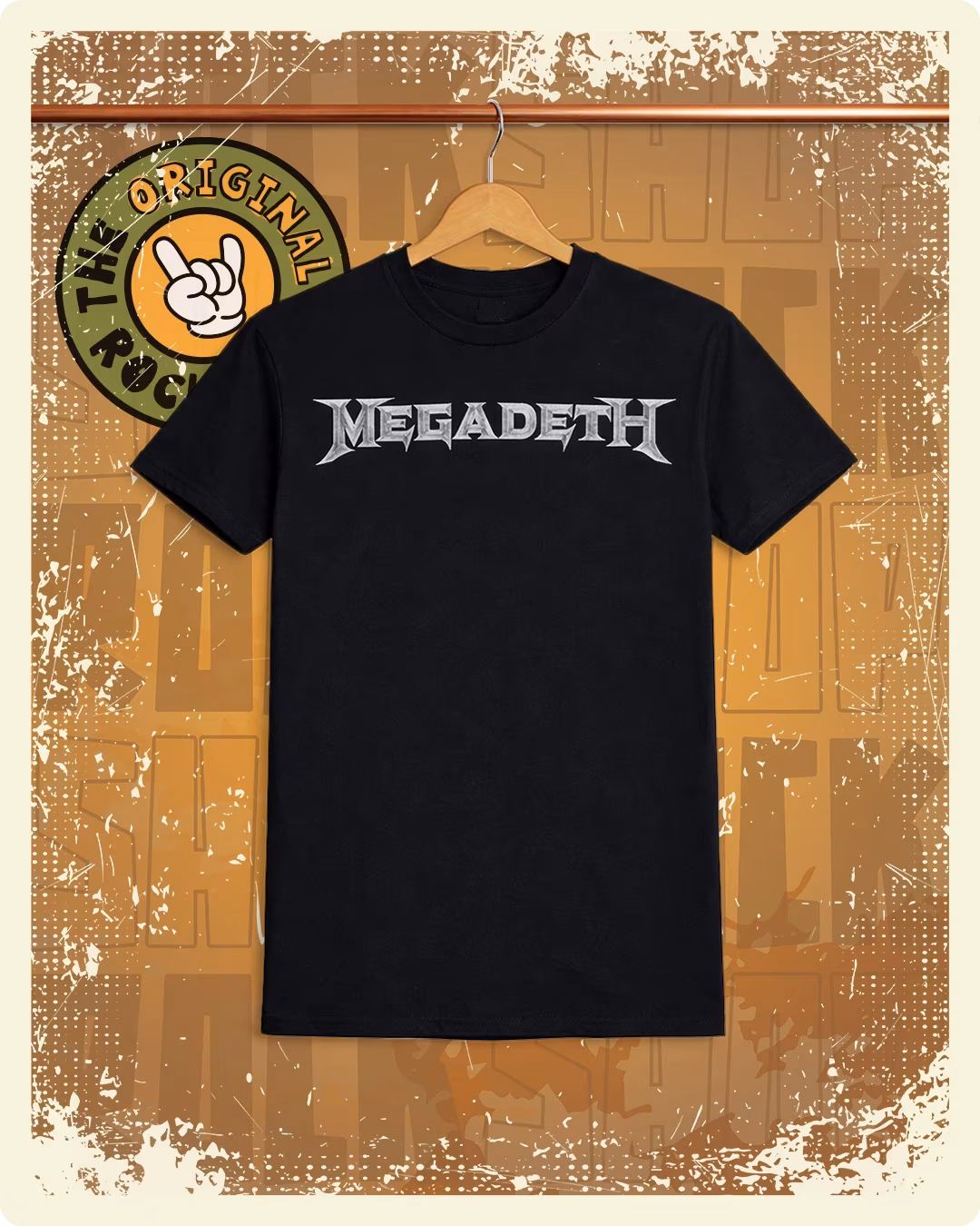 Rockshop, Rock Shop, Rock Shop Guatemala, Rockshop Guatemala, The Original Rockshop, The Original Rock Shop, Playeras, Camisetas, Megadeth