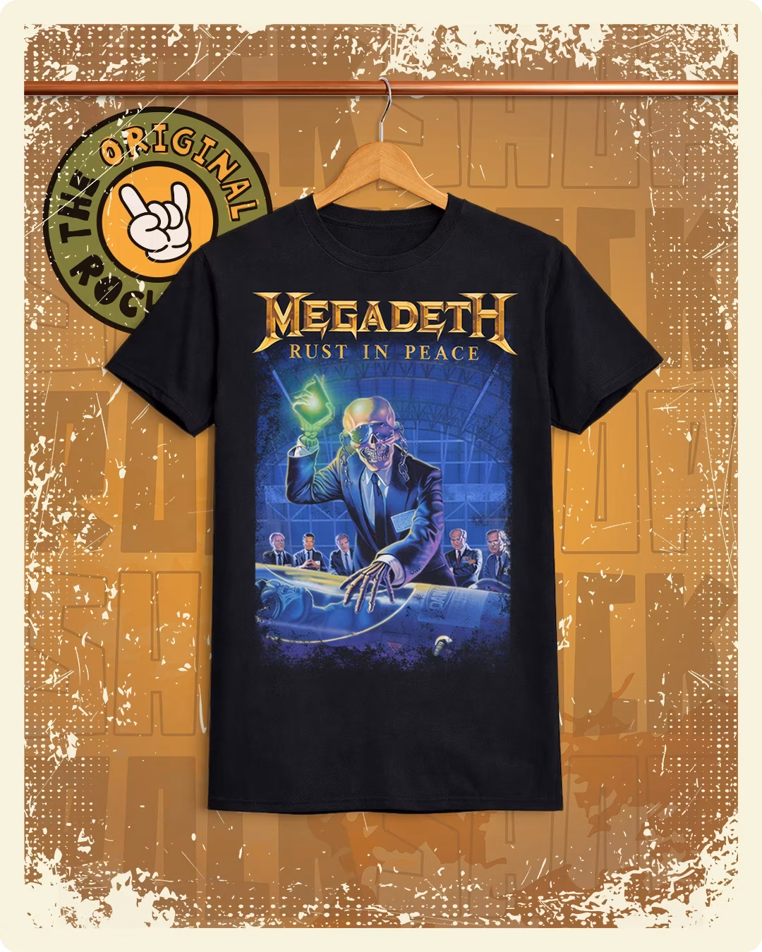 Rockshop, Rock Shop, Rock Shop Guatemala, Rockshop Guatemala, The Original Rockshop, The Original Rock Shop, Playeras, Camisetas, Megadeth
