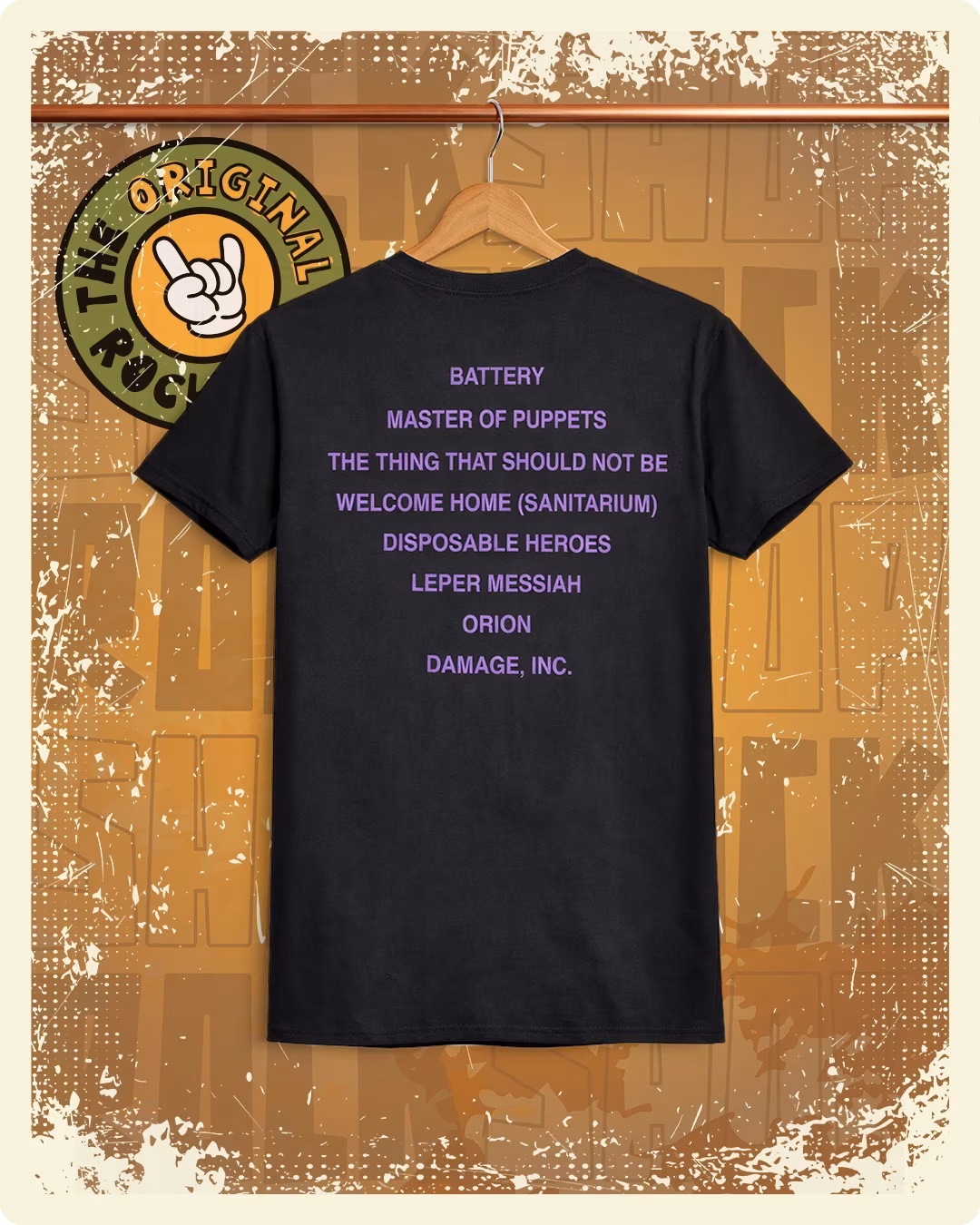 Rockshop, Rock Shop, Rock Shop Guatemala, Rockshop Guatemala, The Original Rockshop, The Original Rock Shop, Playeras, Camisetas, Metallica