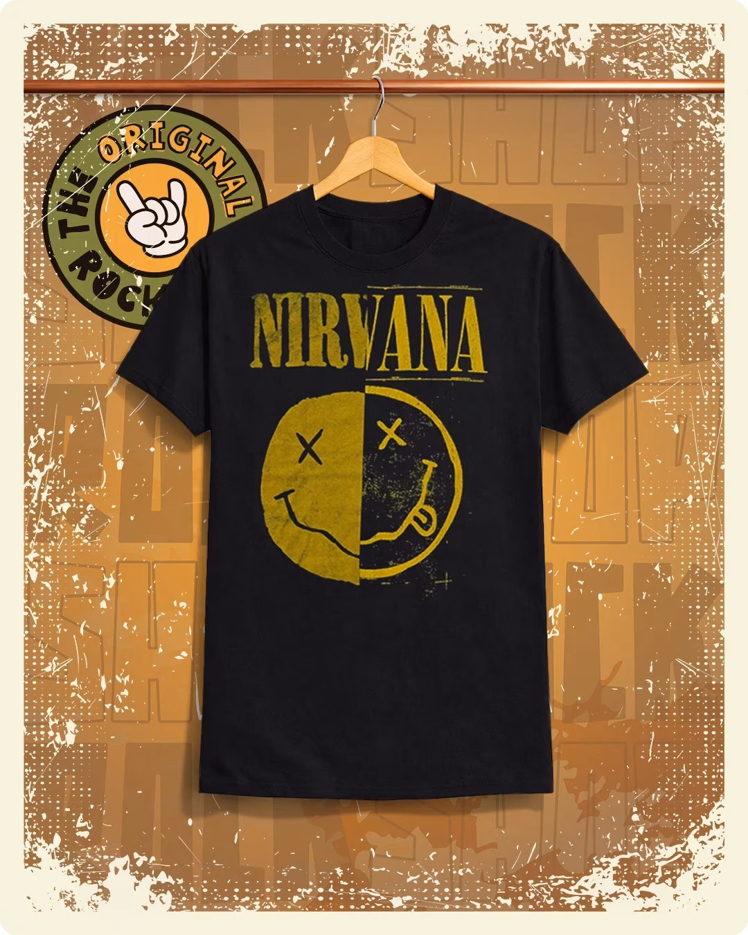 Rockshop, Rock Shop, Rock Shop Guatemala, Rockshop Guatemala, The Original Rockshop, The Original Rock Shop, Playeras, Camisetas, Nirvana
