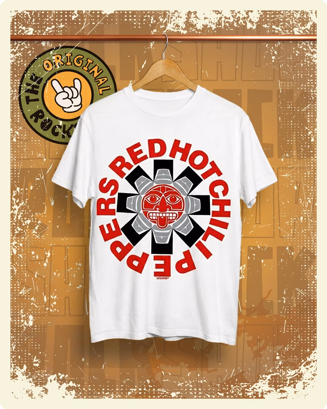 Rockshop, Rock Shop, Rock Shop Guatemala, Rockshop Guatemala, The Original Rockshop, The Original Rock Shop, Playeras, Camisetas, Red Hot Chili Peppers