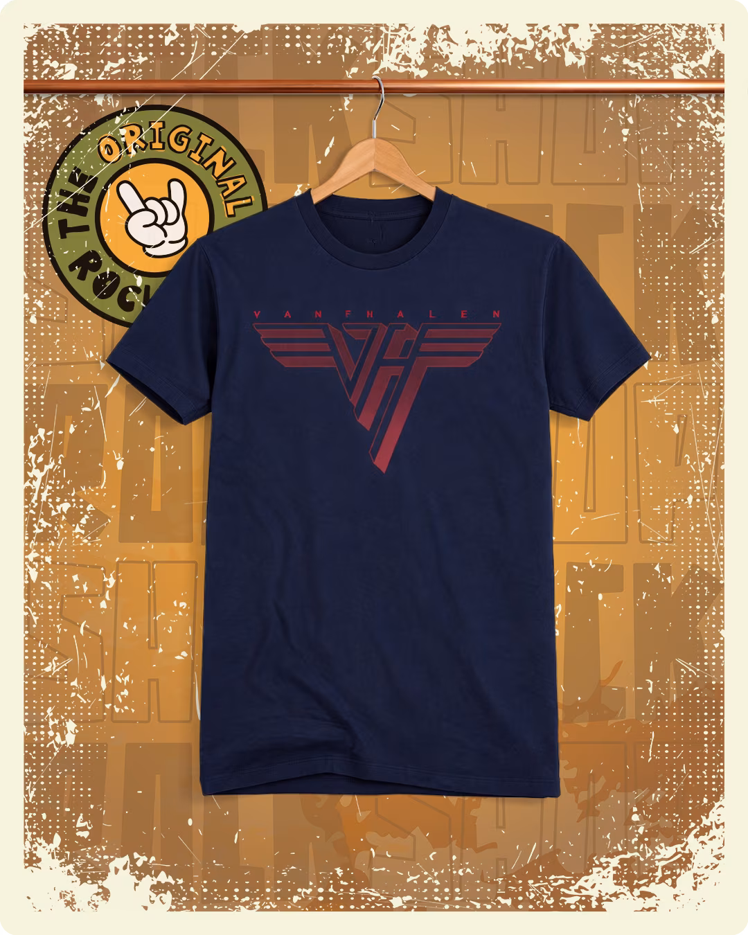 Rockshop, Rock Shop, Rock Shop Guatemala, Rockshop Guatemala, The Original Rockshop, The Original Rock Shop, Playeras, Camisetas, Van Halen